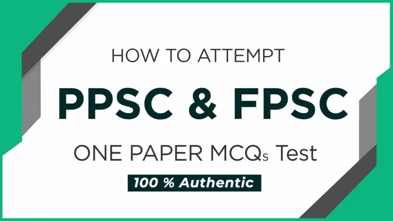 How to Prepare for PPSC Exams Using MCQs: A Step-by-Step Guide