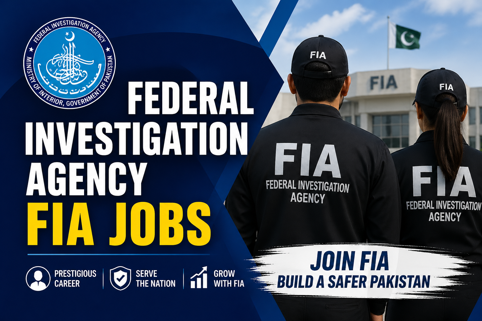 Federal Investigation Agency FIA Jobs 2026