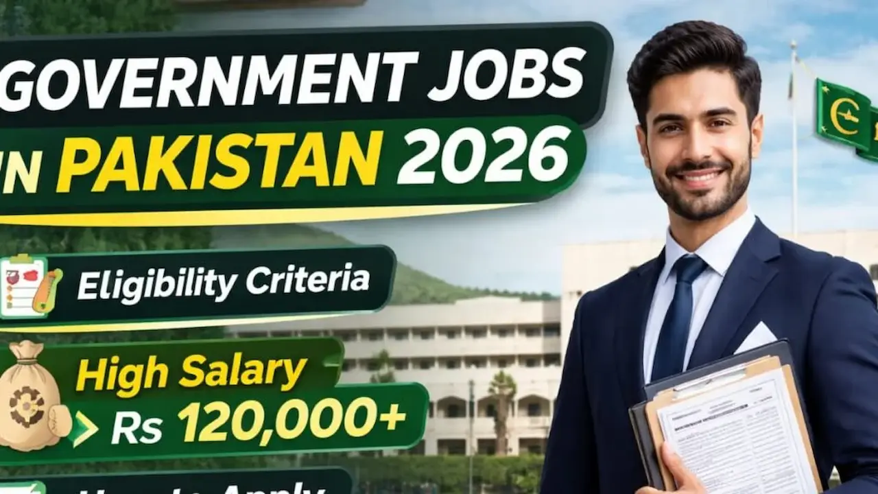 Top 10 Government Jobs in Pakistan 2026 – Apply Online with Latest MCQs Test Preparation